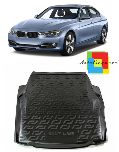 TRUNK LINER RUBBER CARPET SUPERGRIP BMW 3 F30 LIMOUSINE 12-18 -AT-