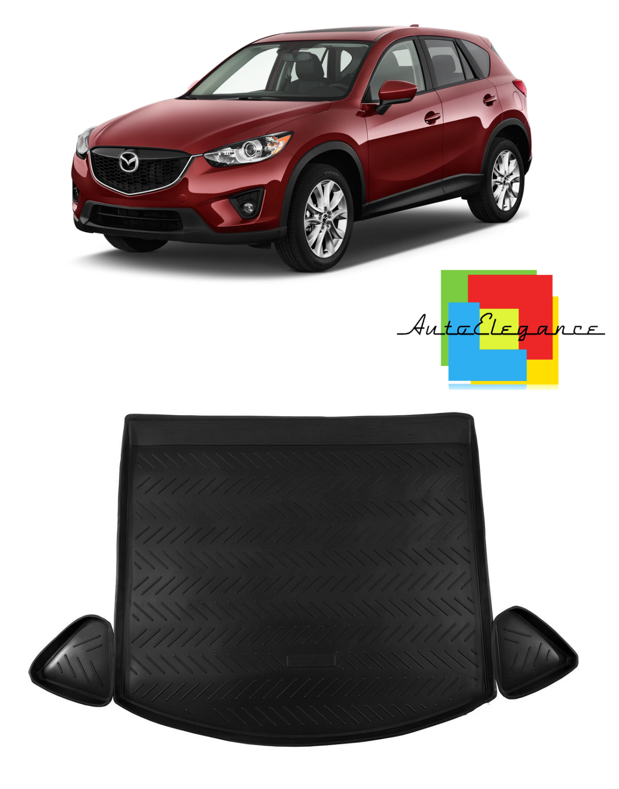TRUNK LINER RUBBER CARPET SUPERGRIP MAZDA CX-5 CX5 2011-2016 -AT-