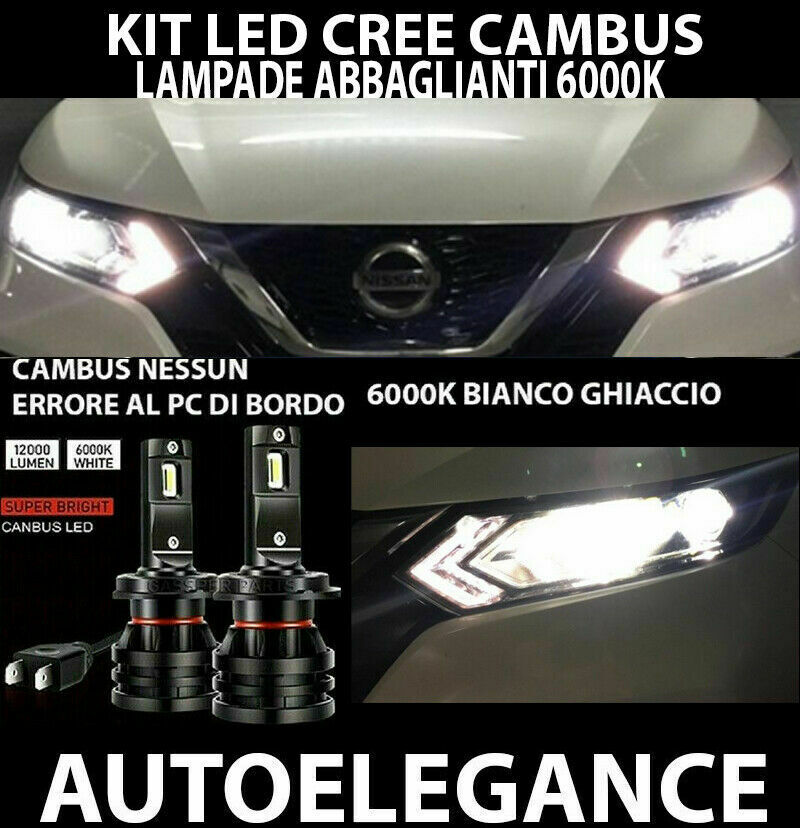NISSAN QASHQAI J11 LED HIGH BEAM LAMPS 16.000LUMEN CAMBUS -EL 0032