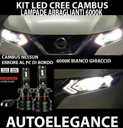 NISSAN QASHQAI J11 LED HIGH BEAM LAMPS 16.000LUMEN CAMBUS -EL 0032