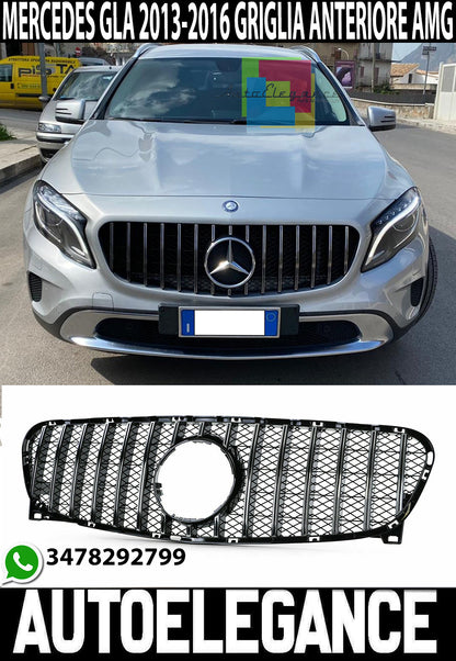 MERCEDES GLA X156 2013-2016 AMG FRONT GRILLE HONEYCOMB LOOK SATIN