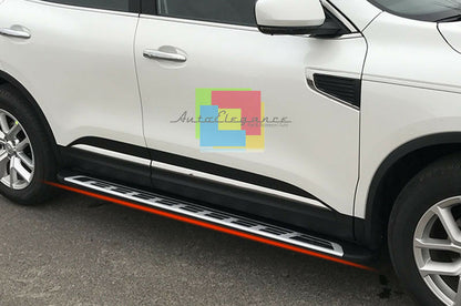 PEDANE LATERALI RENAULT KOLEOS MK2 DAL 2016 IN POI SOTTOPORTA ANTISCIVOLO -1-