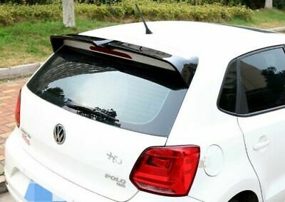 0021 VW POLO 6R 6C 2011-2017 ALETTONE LOOK GTI SPOILER POSTERIORE SUL TETTO ABS AUTOELEGANCERICAMBI