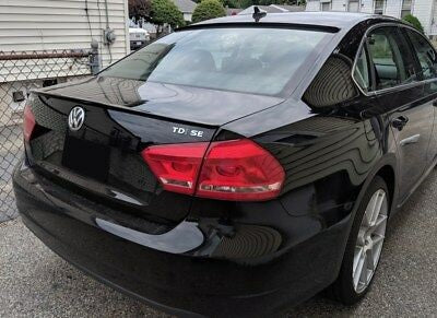 VW PASSAT B7 2010-2014 REAR BONNET SPOILER RLINE LOOK - ABS