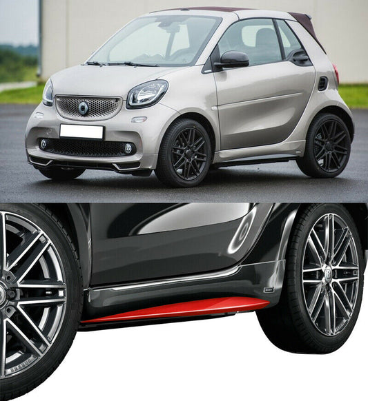 SMART ForTwo 453 UNDER DOOR SPORT SIDE SKIRTS IN ABS
