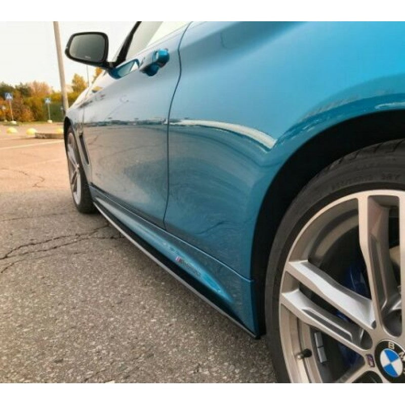 BMW SERIE 4 F32 F33 F36 FLAPS SOTTO MINIGONNE LATERALI SOTTO PORTA LOOK M TECH AUTOELEGANCERICAMBI
