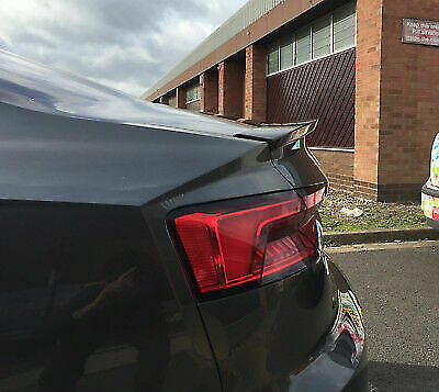 AUDI A5 F5 SPORTBACK SPOILER POSTERIORE COFANO ABS SLINE S5 NERO LUCIDO AUTOELEGANCERICAMBI