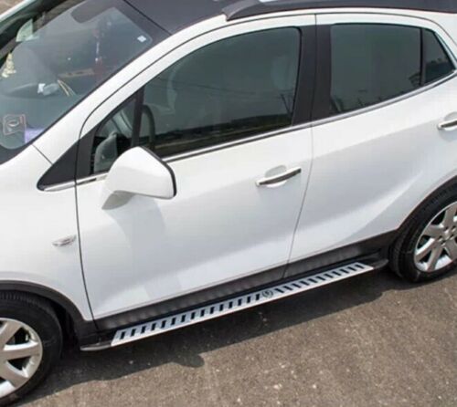 PEDANE LATERALI OPEL MOKKA / MOKKA X 2012+ SOTTO PORTA ANTISCIVOLO SPORT