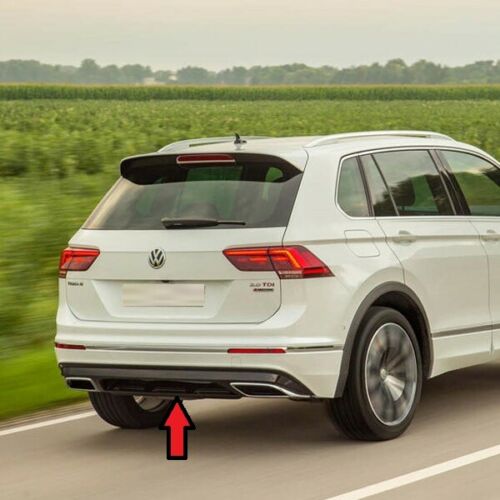 VW TIGUAN II 2016+ DIFFUSORE SOTTO PARAURTI POSTERIORE LOOK RLINE IN ABS