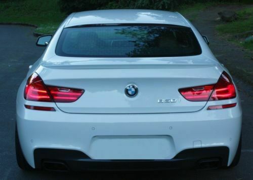 BMW SERIE 6 F06 GRAN COUPE SPOILER POSTERIORE SUL COFANO M PERFORMANCE IN ABS AUTOELEGANCERICAMBI