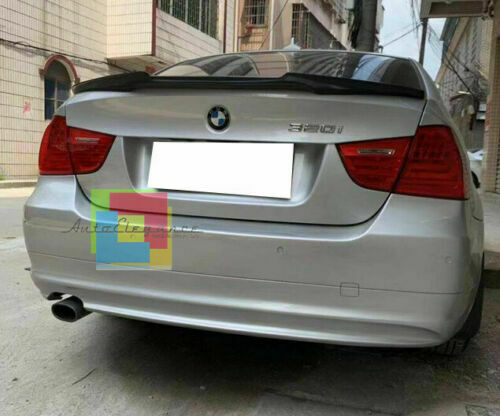 BMW SERIE 3 E90 BERLINA 2005-2012 SPOILER SUL COFANO IN ABS LOOK M4 NERO LUCIDO AUTOELEGANCERICAMBI