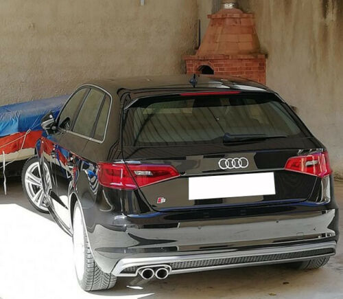 SOTTO PARAURTI AUDI A3 8V SPORTBACK 2012-2015 DIFFUSORE SLINE GRIGIO PLATINO