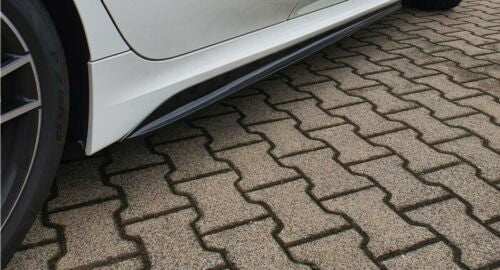 BMW SERIE 3 G20 2019+ SPLITTER SOTTO MINIGONNE SPOILER NERO LUCIDO ABS 0240 AUTOELEGANCERICAMBI