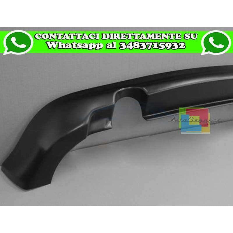 VW GOLF 4 1997-2004 REAR DIFFUSER UNDER BUMPER 25th ANNIVERSARY LOOK ABS