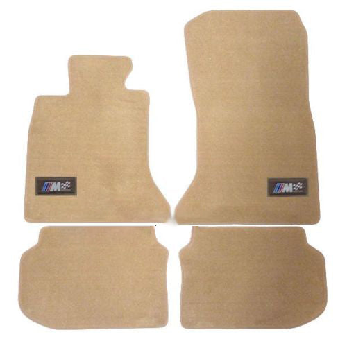 BMW SERIE 5 F10 F11 2010-2017 TAPPETINI AUTO MOQUETTE TAPPETI BEIGE LOOK M AUTOELEGANCERICAMBI