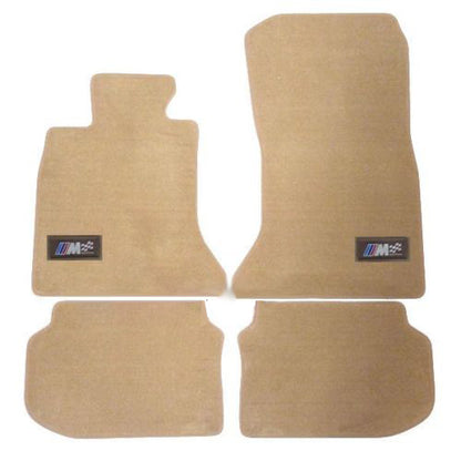 BMW SERIE 5 F10 F11 2010-2017 TAPPETINI AUTO MOQUETTE TAPPETI BEIGE LOOK M AUTOELEGANCERICAMBI