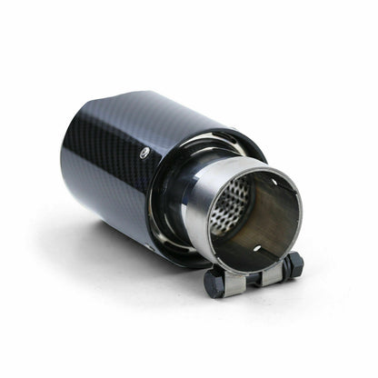 BMW SERIE 2 F22 F23 2x TERMINALI DI SCARICO ACCIAIO CARBONIO LOOK M SPORT AUTOELEGANCERICAMBI