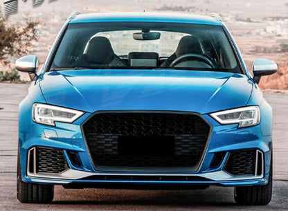 PARAURTI ANTERIORE RS3 COMPLETO CON GRIGLIA AUDI A3 8V DAL 2015 IN POI SPORTBACK