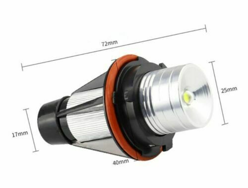 BMW X5 E53 2000-2006 KIT ANGEL EYES LED 10W LED NO ERRORE CAMBUS 0032 AUTOELEGANCERICAMBI