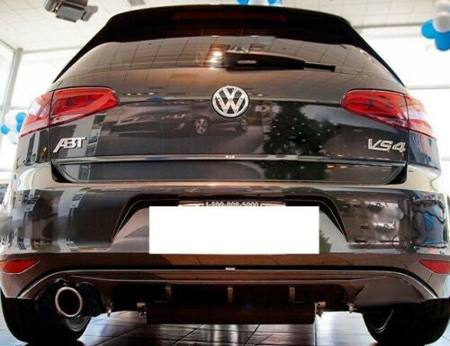 VW GOLF 7 VII 2012-2016 ABS REAR BUMPER DIFFUSER SINGLE EXHAUST LEFT