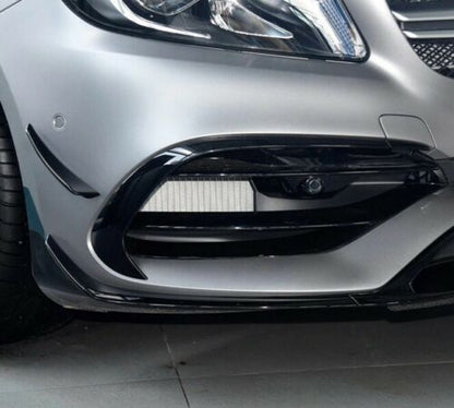 SPLITTER MERCEDES A CLASS W176 2016-2018 UNDER FRONT BUMPER FLAPS 0065