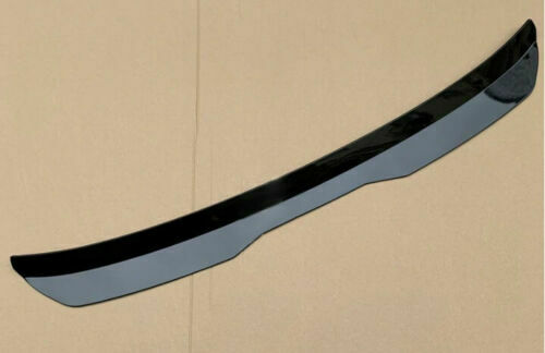 SEAT LEON 2020+ SPOILER POSTERIORE TETTO AGGIUNTIVA ALA NERO LUCIDO 0039