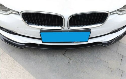 BMW 3 F30 F31 FRONT BUMPER SPLITTER ABS GLOSSY BLACK LIP SPOILER