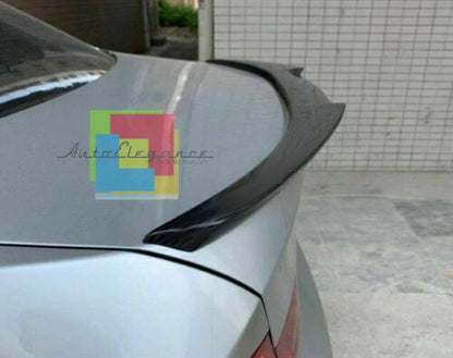 BMW SERIE 3 E90 BERLINA 2005-2012 SPOILER SUL COFANO IN ABS LOOK M4 NERO LUCIDO AUTOELEGANCERICAMBI