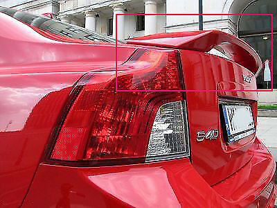 VOLVO S40 MK2 II 2004-2009 SPOILER SUL COFANO POSTERIORE LOOK SPORTIVO