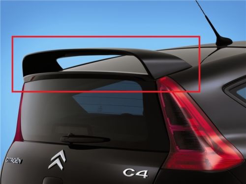 CITROEN C4 COUPE 2004-2010 SPOILER POSTERIORE SUL COFANO IN ABS AUTOELEGANCERICAMBI