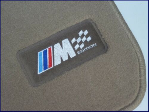 BMW SERIE 5 F10 F11 2010-2017 TAPPETINI AUTO MOQUETTE TAPPETI BEIGE LOOK M AUTOELEGANCERICAMBI