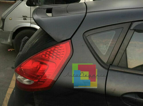 FORD FIESTA VI MK7 2008-2017 REAR ROOF SPOILER ABS GLOSS BLACK ST