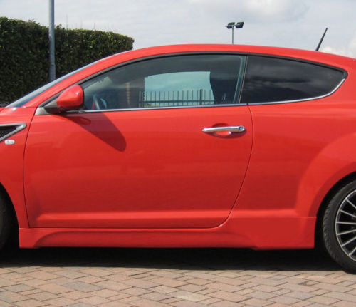 ALFA ROMEO MITO MINIGONNE LATERALI SOTTO PORTA ABS / PLASTICA LOOK SPORTIVO AUTOELEGANCERICAMBI
