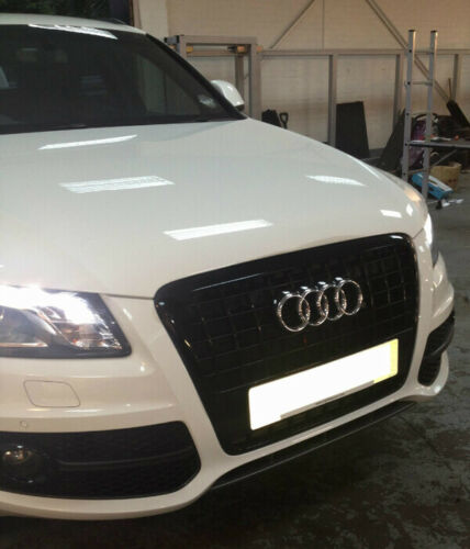 GRIGLIA ANTERIORE NERO OPACO AUDI Q5 2008-2012 LOOK SLINE S5