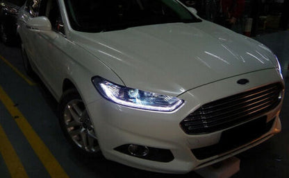FORD MONDEO V 2013-2016 FARI NERI ANTERIORI FRECCE DINAMICHE LED / SCORREVOLI