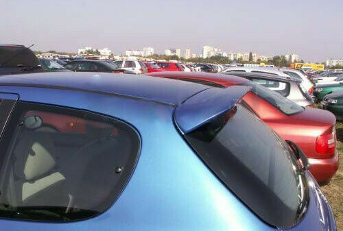 PEUGEOT 206 3 / 5 PORTE SPOILER POSTERIORE SUL TETTO GTI ABS / PLASTIC