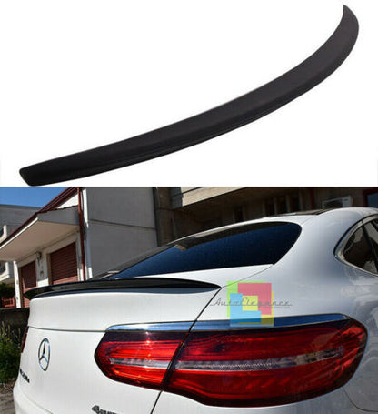 SPOILER POSTERIORE SUL COFANO MERCEDES GLC COUPE C253 2015+ NERO LUCIDO AMG