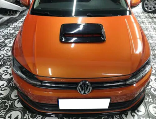 VW AIR INTAKE ON THE HOOD ADHESIVE AESTHETICS ABS 3M GLOSSY BLACK