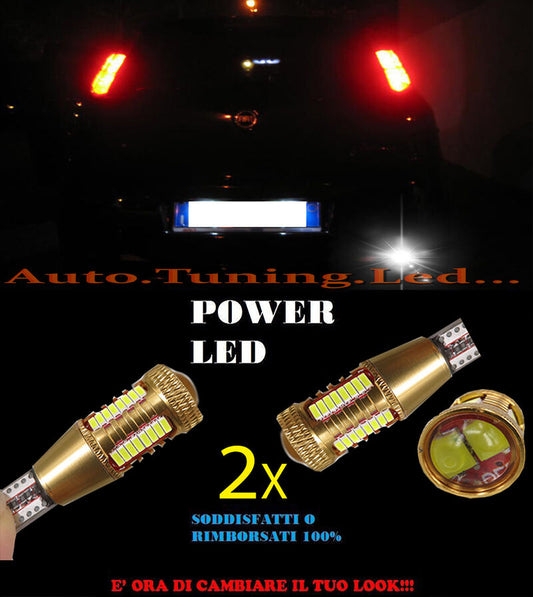 FIAT PUNTO EVO LAMPADA RETROMARCIA LED T15 W16W SUPER QUALITA NO ERROR