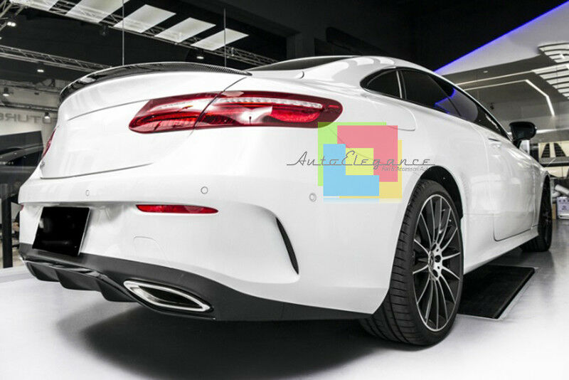 MERCEDES CLASSE C W205 COUPE SPOILER CARBON LOOK POSTERIORE SUL COFANO AMG
