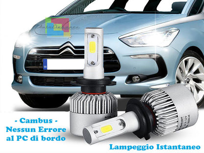 LAMPADE ANABBAGLIANTI LED CITROEN DS5 ISTANTANEO 6000K CREE