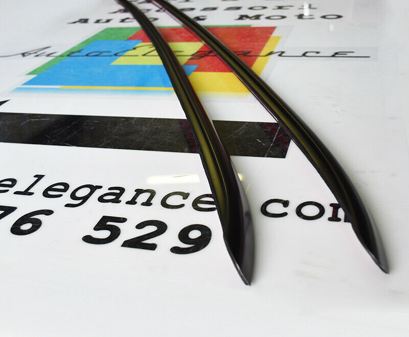 BARRE SUL TETTO PER AUDI A3 8V SPORTBACK 2012+ MANCORRENTI ALLUMINIO NERO AUTOELEGANCERICAMBI