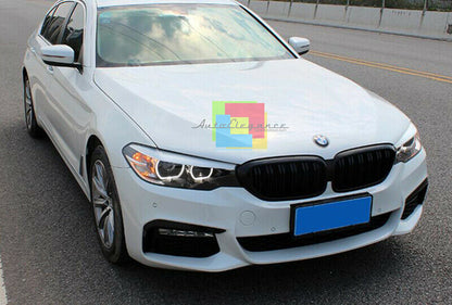 GRIGLIE ANTERIORI DOPPIA FASCIA M MASCHERINE PER BMW SERIE 5 G30 G31 2017+ .-