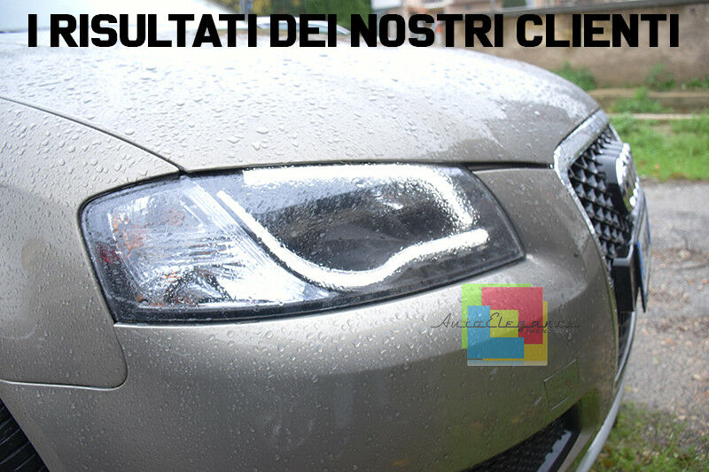 PARAURTI ANTERIORE SPORTIVO PER AUDI A3 8P 2004-2008 LOOK RS3 NIDO D&apos;APE -1