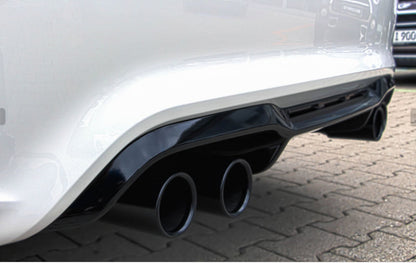 BMW SERIE 1 F20 F21 TERMINALI DI SCARICO ACCIAIO INOX NERO LUCIDO M1 AUTOELEGANCERICAMBI