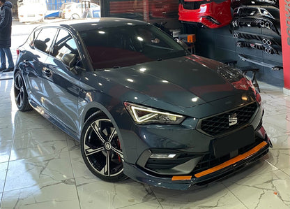 SEAT LEON KL MK4 2020+ CUPRA DESIGN DOOR SIDE SKIRTS IN ABS