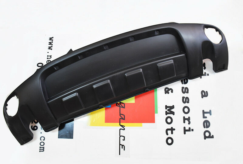 SPOILER SOTTO PARAURTI VW TOUAREG 7L 2006-2010 RESTYLING PROTEZIONE ANTERIORE