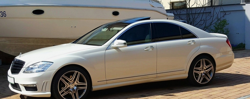 SIDE SKIRTS FOR MERCEDES-BENZ S-CLASS W221 2005-2011 LOOK S65