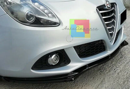 ALFA ROMEO GIULIETTA LIP SPOILER SOTTO PARAURTI ANTERIORE ABS / PLASTIC NERO AUTOELEGANCERICAMBI