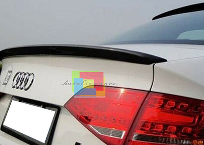 AUDI A4 B8 8K BERLINA 2008-2014 SPOILER POSTERIORE SUL COFANO IN ABS - AUTOELEGANCERICAMBI